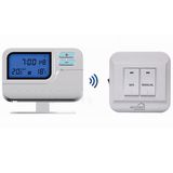 Blue Backlit Temperature Controll Portable Room 868Hz Wireless Programmable Thermostat