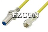 F Male to F Female Bulkhead Cable