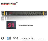 Intelligent PDU with Current and Voltage Display