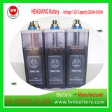 Hengming NiCd Battery Gnc150 1.2V 150ah Kpx Series/Ultra High Rate/Alkaline Rechargeable Battery and Sintered Plate Battery for Engine Starting