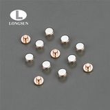 Flat Head AG/ Cu Bimetal Contacts Used for 12V/24V AC/DC Relays and Other Switches
