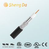 75 Ohm Flooded Telecom and Communication Coaxial Rg6u Cable