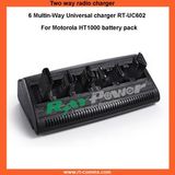 Two Way Radio Six Way Universal Charger Rt-Uc602