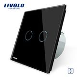 Livolo Luxury EU Standard Curtain Control Wall Touch Switch Vl-C702W-12