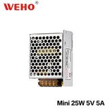 Weho Factory Outlet Small Size 5V DC Output Ms-25 SMPS 25W