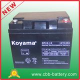 12V42ah AGM Battery Solar Battery AGM/VRLA Lead Acid Battery Np42-12 for Electric Starting Made in Guangzhou