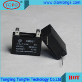 Cbb61 Capacitor for Ceiling Fan 1.5UF with Approval