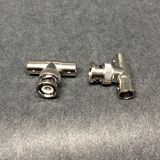 Coaxial RCA BNC Male to 2 Female Rg F Connector