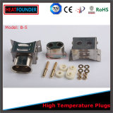 2 Pin European Electrical Ceramic Plug Socket (B-5)