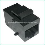 RJ45 to RJ45 Keystone Jack Black Color Short Type
