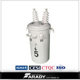 Single-Phase Pole-Mounted 25kv Distribution Oil Power-Transformers