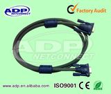 3+4 3+6 15pin Ethernet Cable 1080P 1.5m VGA Cable
