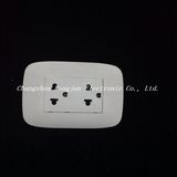 10A 250V ABS Copper with Ground Wall Sockets (CN-008)