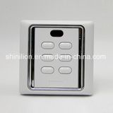 Roller Shutter Remote Control Wall Switch with Remote Function