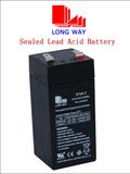 4V4.5 Valve Regulated Lead-Acid Battery for Alarm System