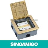 Cover Opening Hinged Floor Outlet Boxes with CAT6 (SOP-120B)