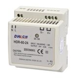 60W Single Output DIN Rail Power Supply