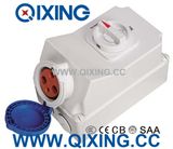 IP44 63A 3p 230V IEC Socket with Switch