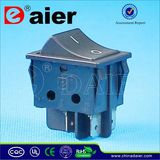 Plastic Balck Color Rocker Switch T120 Without Light