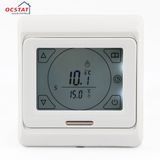 7 Days Programmable Touch Screen 230volt 16A Electric Heating Thermostat