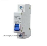 DC 12V 24V 36V 48V 100V MCB, Mini Circuit Breaker, 63A