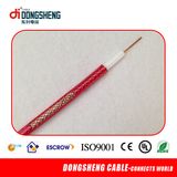 Low Loss 50 Ohm Mini RG6 CCTV Cable/CATV Cable/Coaxial Cable