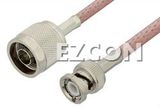 N Male to BNC Male Cable