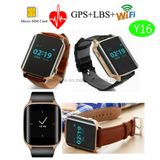 GPS Tracker Watch for Elderly with Heart Rate Monitor (Y16)