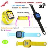 3G WiFi Touch Screen GPS Tracker Watch for Child (D18)