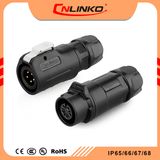 Lightning Cable Connector Waterproof IP67 Male Female Plug Socket 5 Pin Wiring Industrial Connectors
