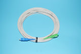 Sc/APC-Sc/APC Sm OS2 Simplex 3.0mm LSZH Fiber Optic Cable / Patch Cord