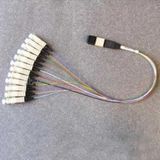 Singlemode MPO-LC Fiber Optic Patch Cord