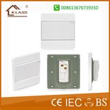 White PC BS Standard Single Gang 1 Way Switch