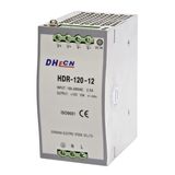 HDR-120, 120W DIN Rail Switching Power Supply 12VDC, 10A, / 24VDC, 5A, / 48VDC, 2.5A