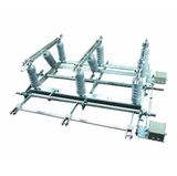 12kv/15kv/27kv/38kv/72.5kv 50Hz/60Hz Vertical Installation Vertical Opening Pole Mounted Disconnector with Motroised Driven with Ground Blade
