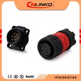 Cnlinko Ym20 7pins Male and Female Circular Power Cable Connector for LED Display