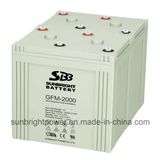 SBB Brand 2V2000ah Deep Cycle AGM Telecom Battery