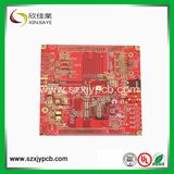 2 Layer Red Fr4 PCB Factory