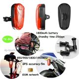 Easy Install Bicycle/Motorcycle GPS Tracker Tk906
