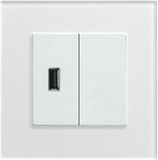 Ce/TUV/BV Certified BS USB 1000mA Socket