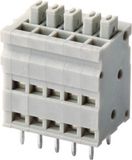 UL Standard PCB Spring Terminal Block (WJ211V-2.54)