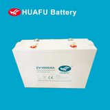 2V 1000ah Deep Cycle Lead Acid Power Battery for Solar System