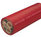 Flexible Rubber Sheathed Semi-Conducting Screen Mining Cable