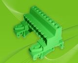Pluggable Terminal Block with DIN Rail
