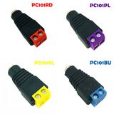 Multicolor DC Female Power Connector for CCTV Security System (PC101series)