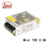 Smun as-50-15 50W 15VDC 3.3A Mini Size Switching Power Supply