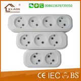 2/3/4 Ways Europe Extension Socket