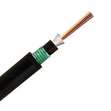 12-Core Multimode Om3 Single-Armored Double-Jacket Tight-Buffered Indoor/Outdoor Fiber Optical Cable