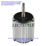 DC Brushless Air Conditioner Exhaust Cooling Fan Motor with Frequency Variable Adjustable Speed