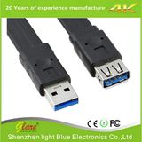 High Speed USB3.0 Male to Female Flat Cable